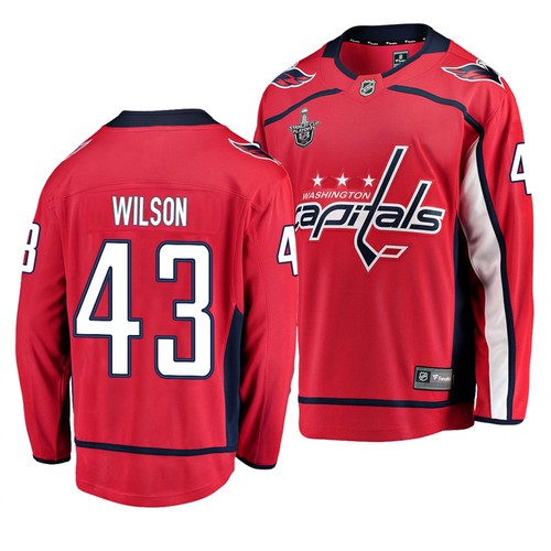 Capitals 2019 Stanley Cup Playoffs Tom Wilson Rot Breakaway